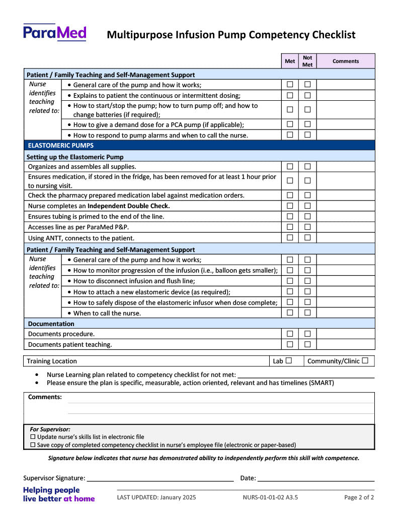 NURS-NOB - Nursing Orientation Bundle