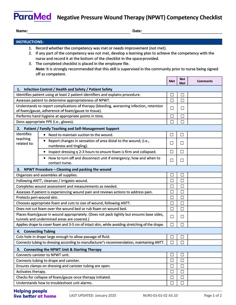 NURS-NOB - Nursing Orientation Bundle
