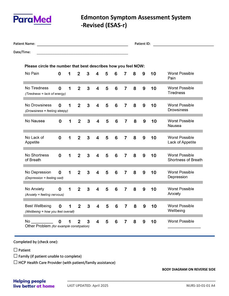 NURS-HPCB-NES - Hospice Palliative Care Bundle for Non-Electronic Sites