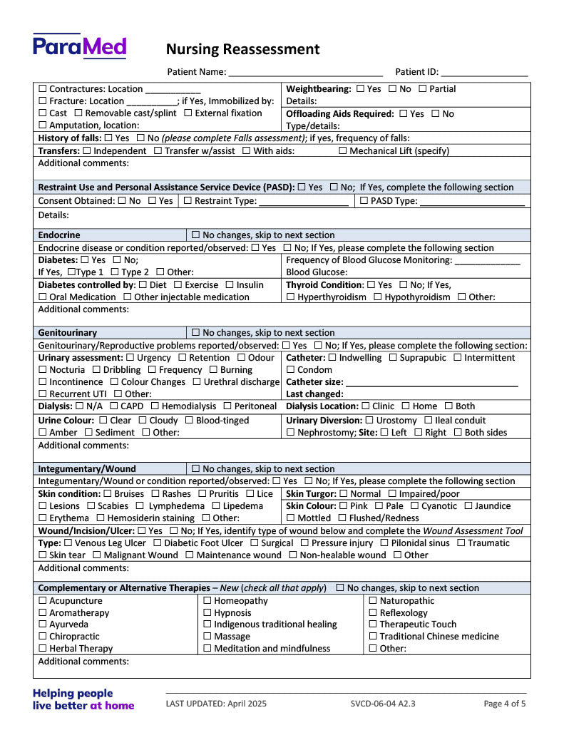 NURS-HPCB-NES - Hospice Palliative Care Bundle for Non-Electronic Sites