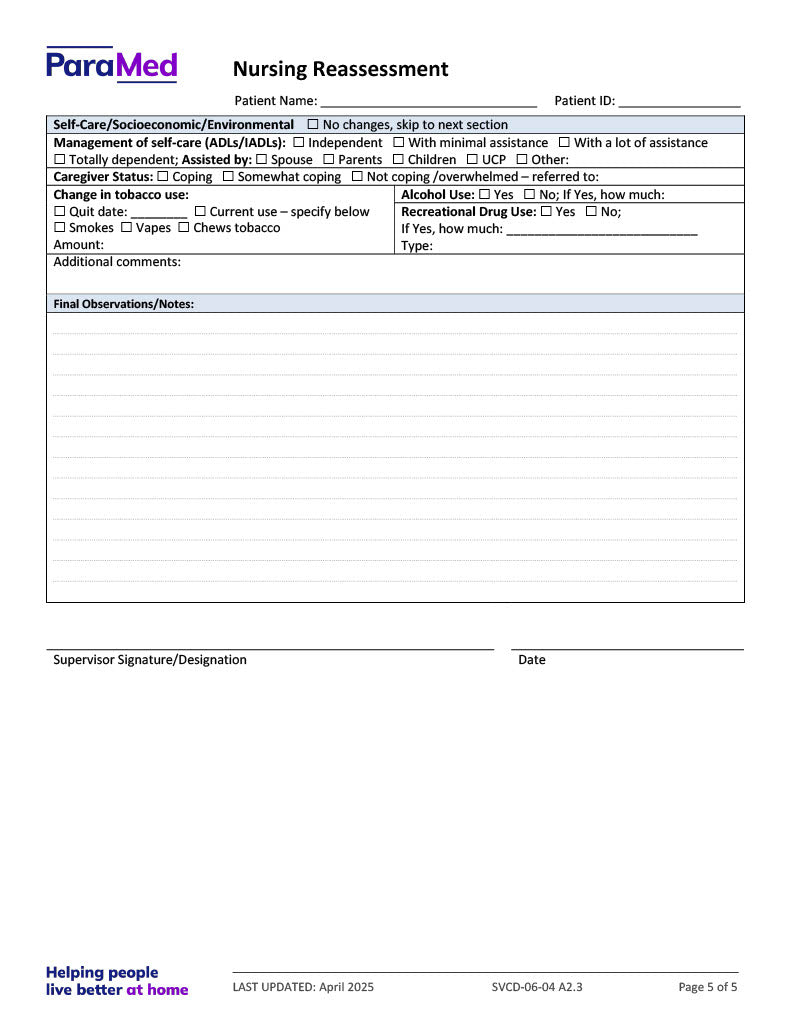 NURS-HPCB-NES - Hospice Palliative Care Bundle for Non-Electronic Sites