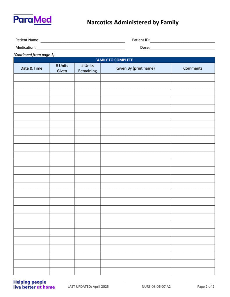 NURS-HPCB-NES - Hospice Palliative Care Bundle for Non-Electronic Sites