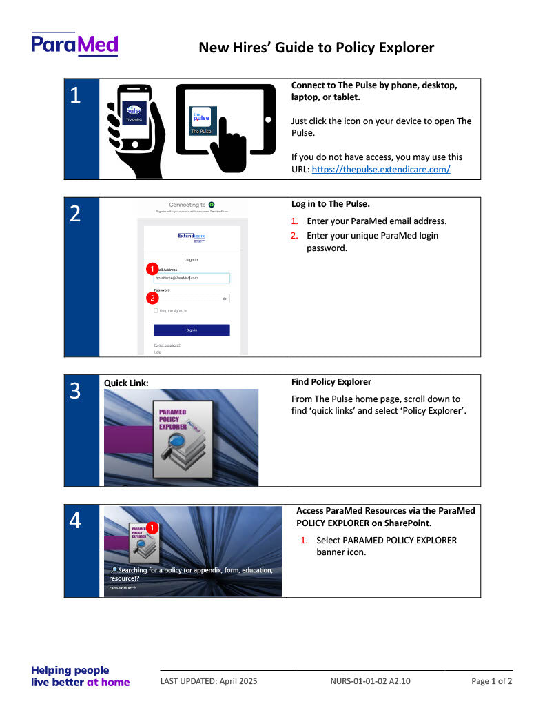 NURS-NOB - Nursing Orientation Bundle