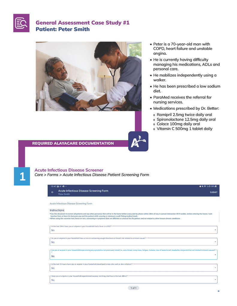 AlayaCare Nursing Orientation Bundle