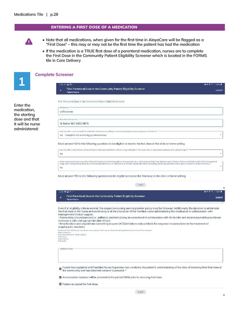 AlayaCare Nursing Orientation Bundle
