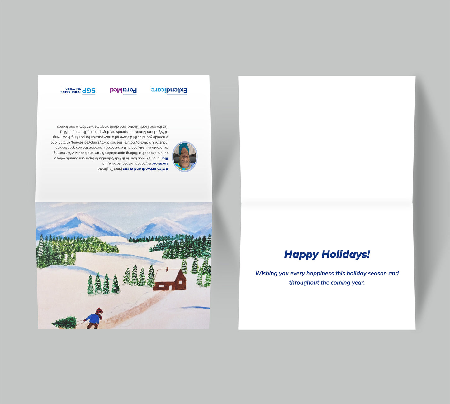 Winter Scene Holiday Card 2025