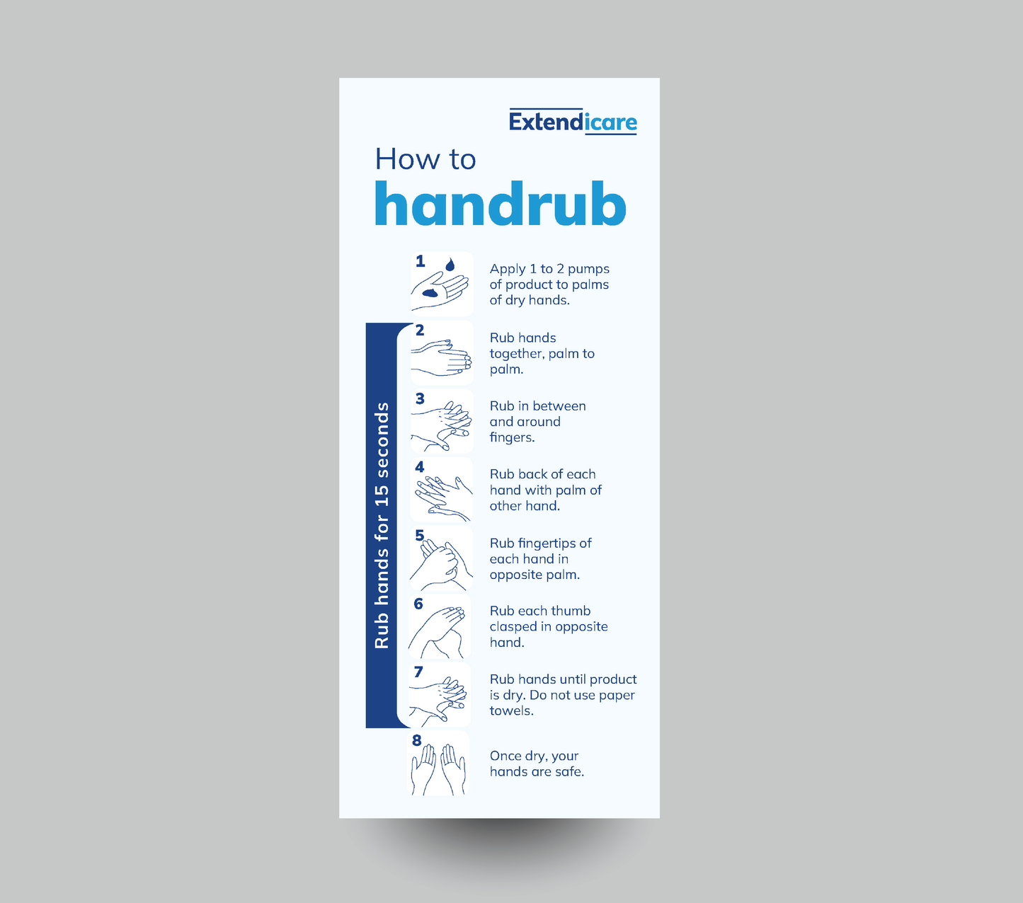 Handrubbing Stickers