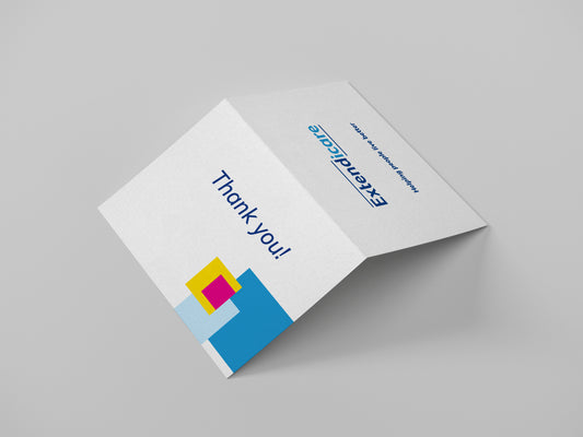 Extendicare Thank You Branded White Note Cards