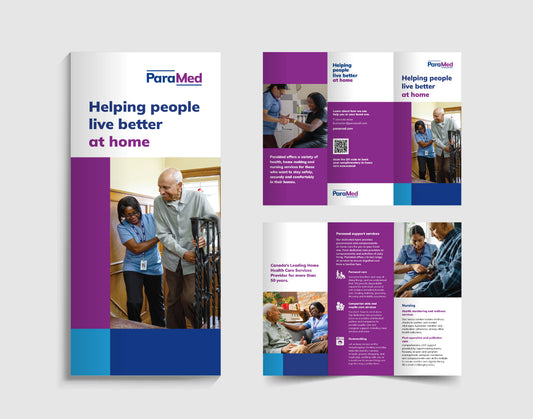 ParaMed Private Pay Tri-Fold Brochures