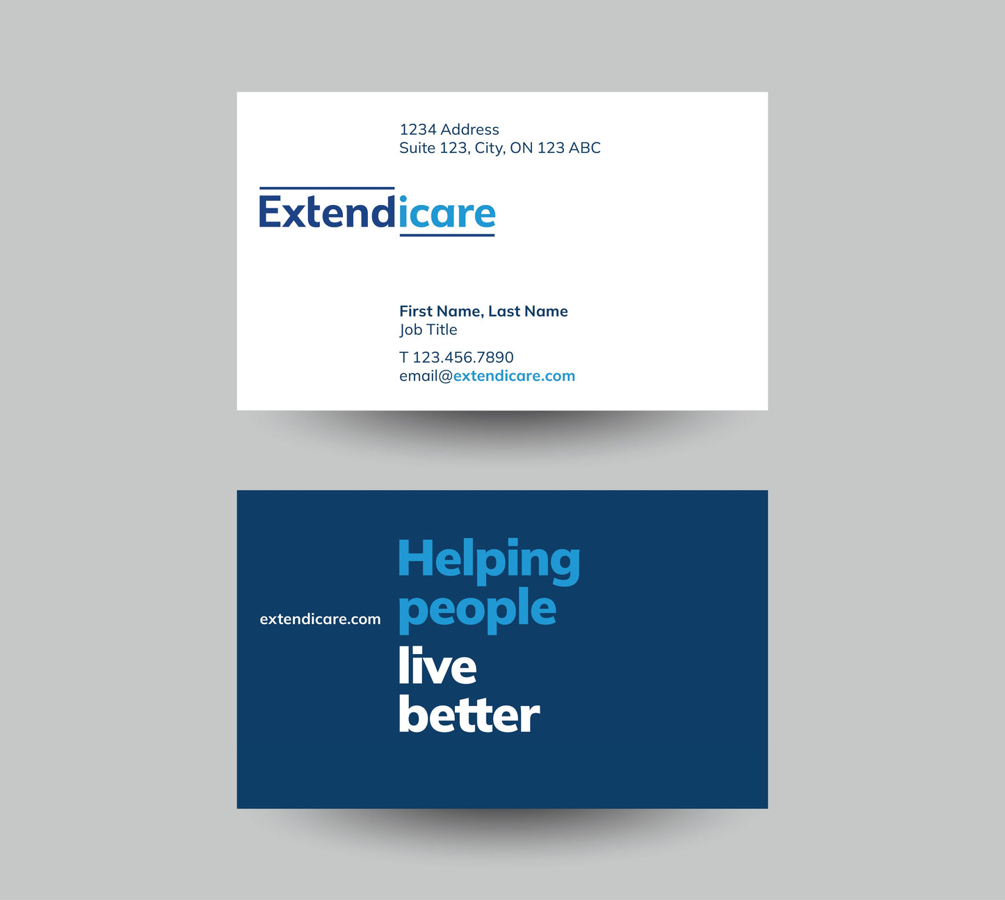 Extendicare Standard Business Cards