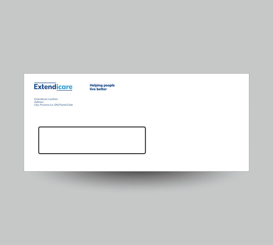 Extendicare No. 10 Windowed Envelopes