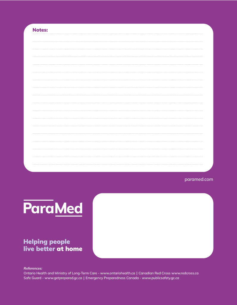 Paramed Insole Program ParaMed Handbook – Extendicare Print Shop