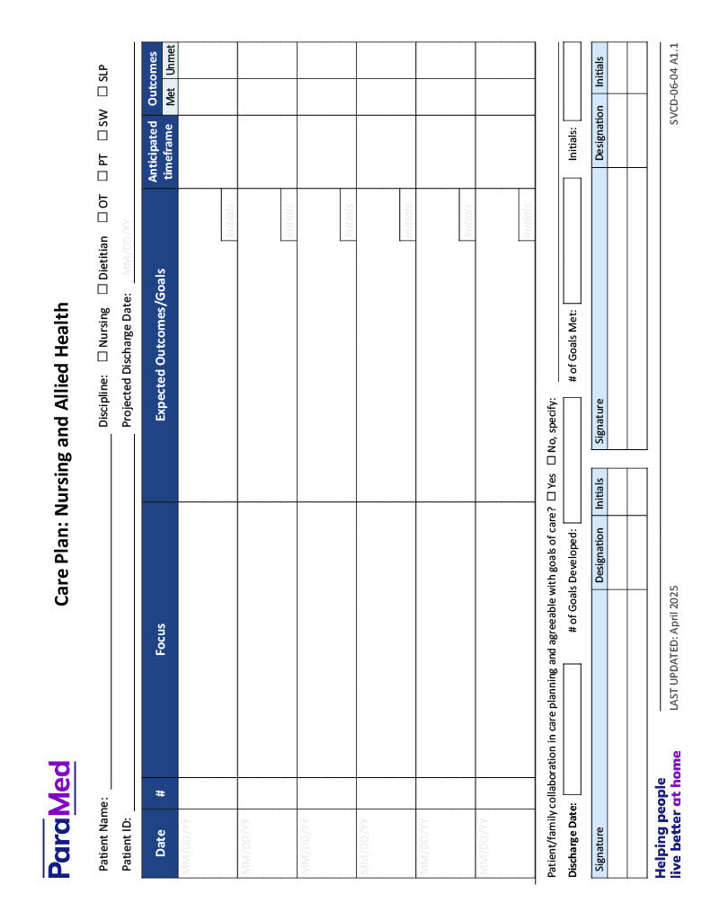 NURS-GCB - General/Generic Chart Bundle