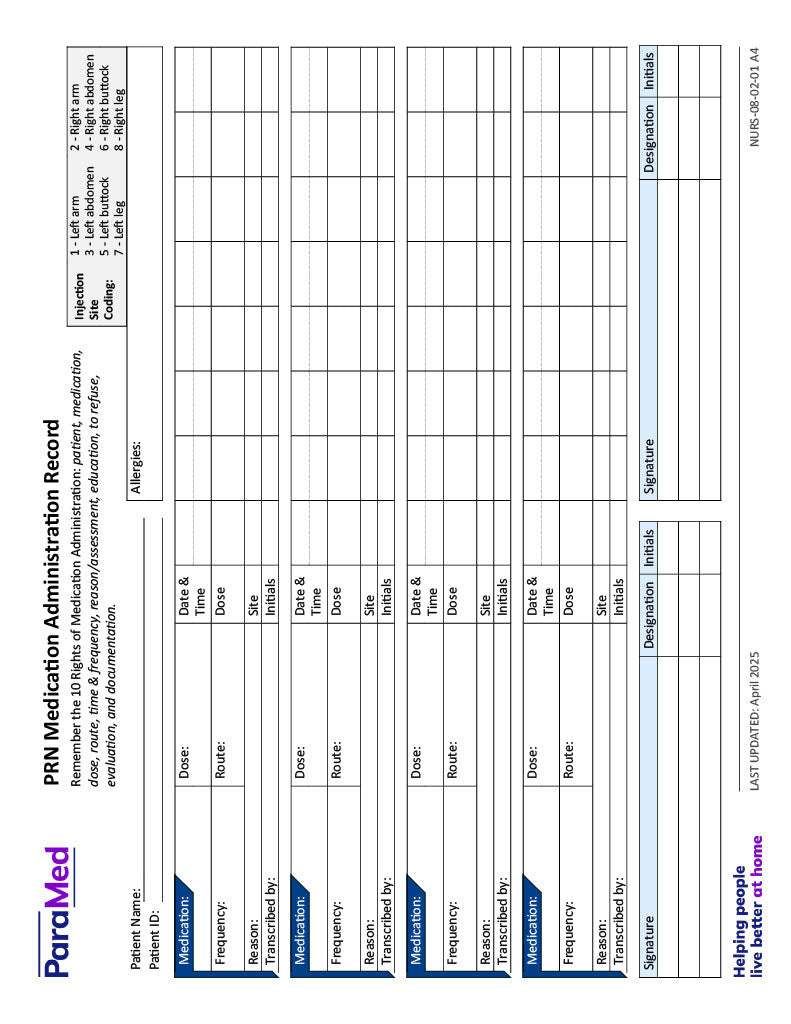 NURS-GCB - General/Generic Chart Bundle