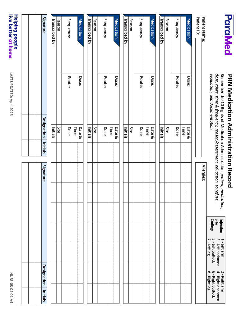 NURS-GCB - General/Generic Chart Bundle