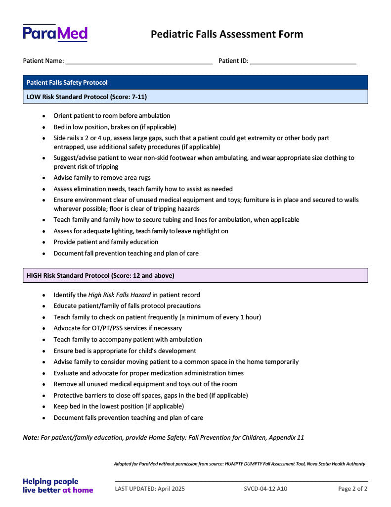 PEDS-3-5-NES - Pediatric Bundle (ages 3 to 5 yrs) for Non-Electronic Sites