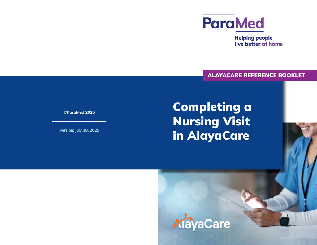 AlayaCare Nursing Orientation Bundle