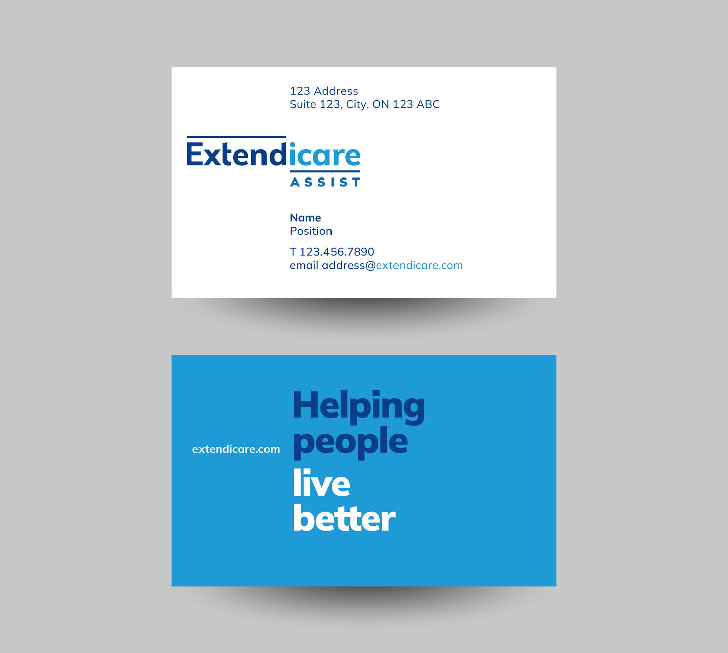 Extendicare Assist Standard Business Cards