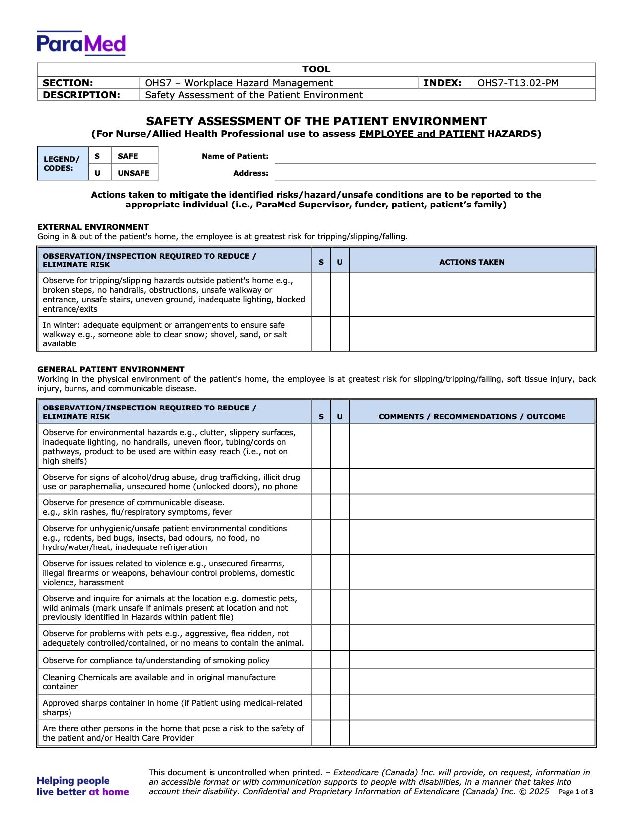 CL-NURS-GCB-NES - General/Generic Chart Bundle Non-Electronic Sites