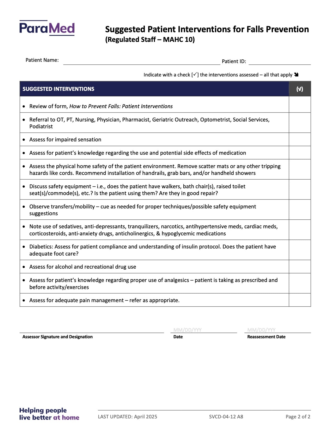 CL-NURS-GCB-NES - General/Generic Chart Bundle Non-Electronic Sites