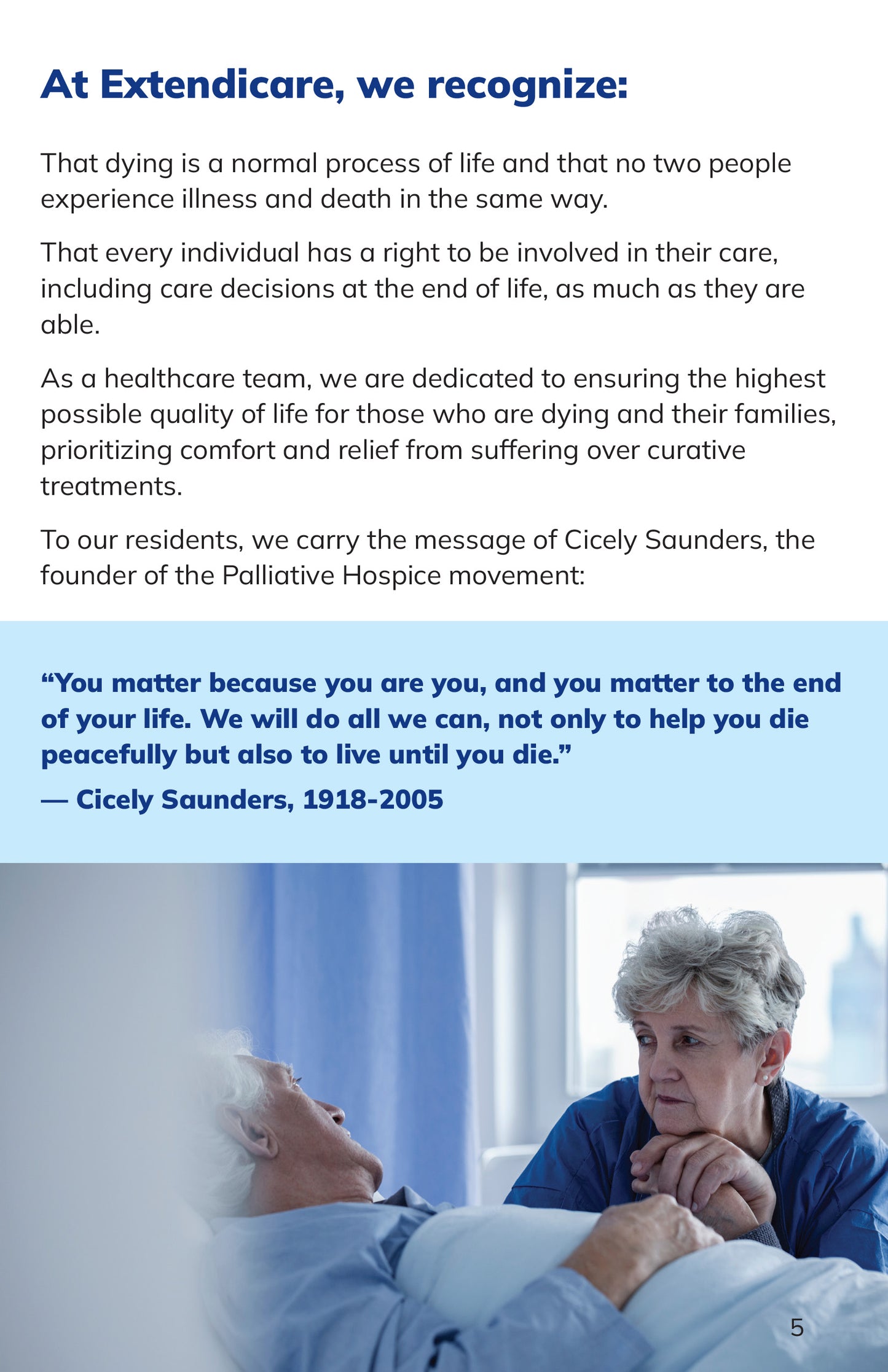 Extendicare End of Life Booklet