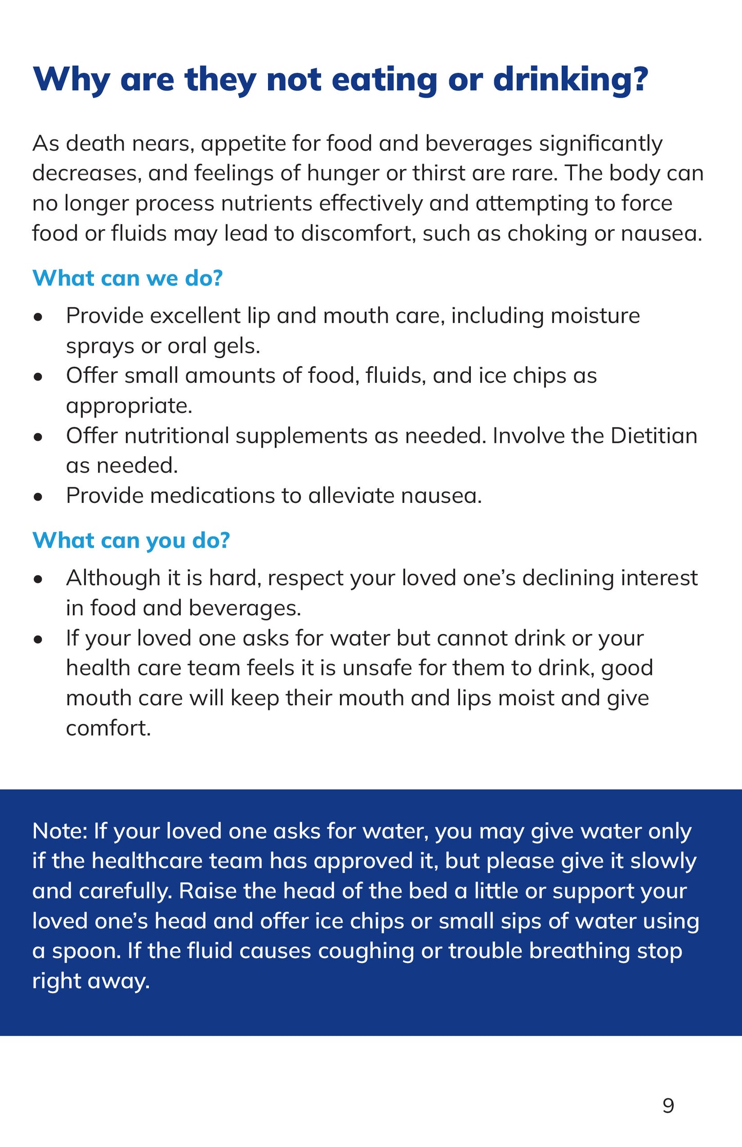 Extendicare End of Life Booklet