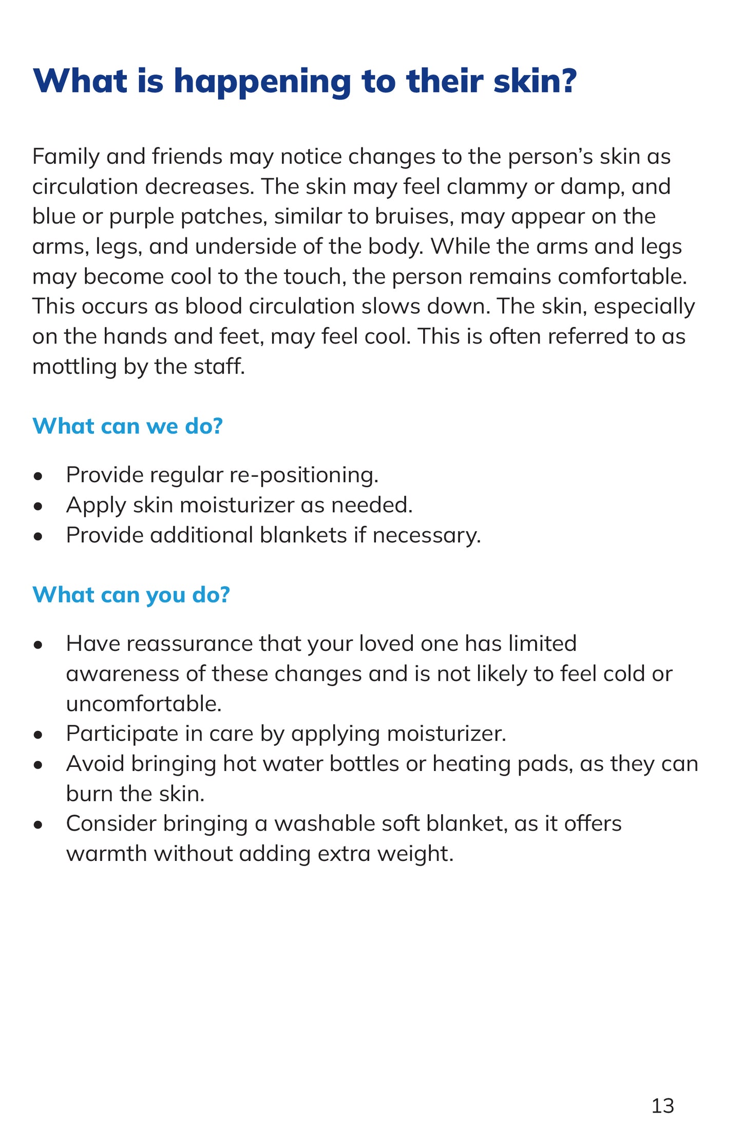 Extendicare End of Life Booklet