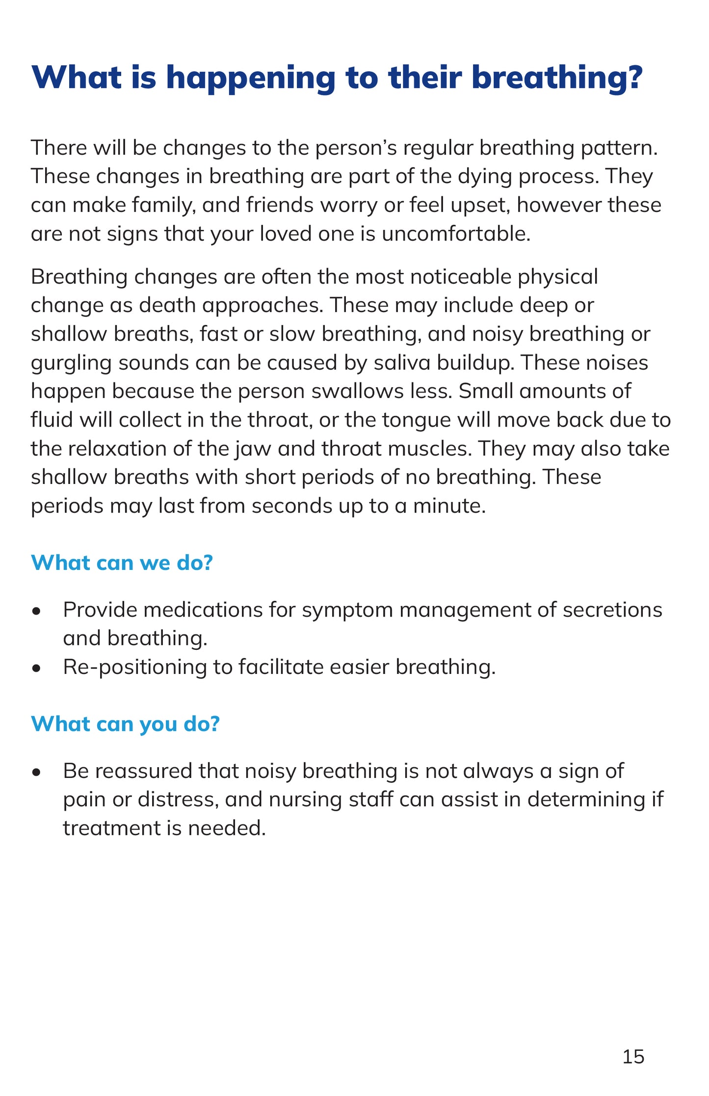 Extendicare End of Life Booklet