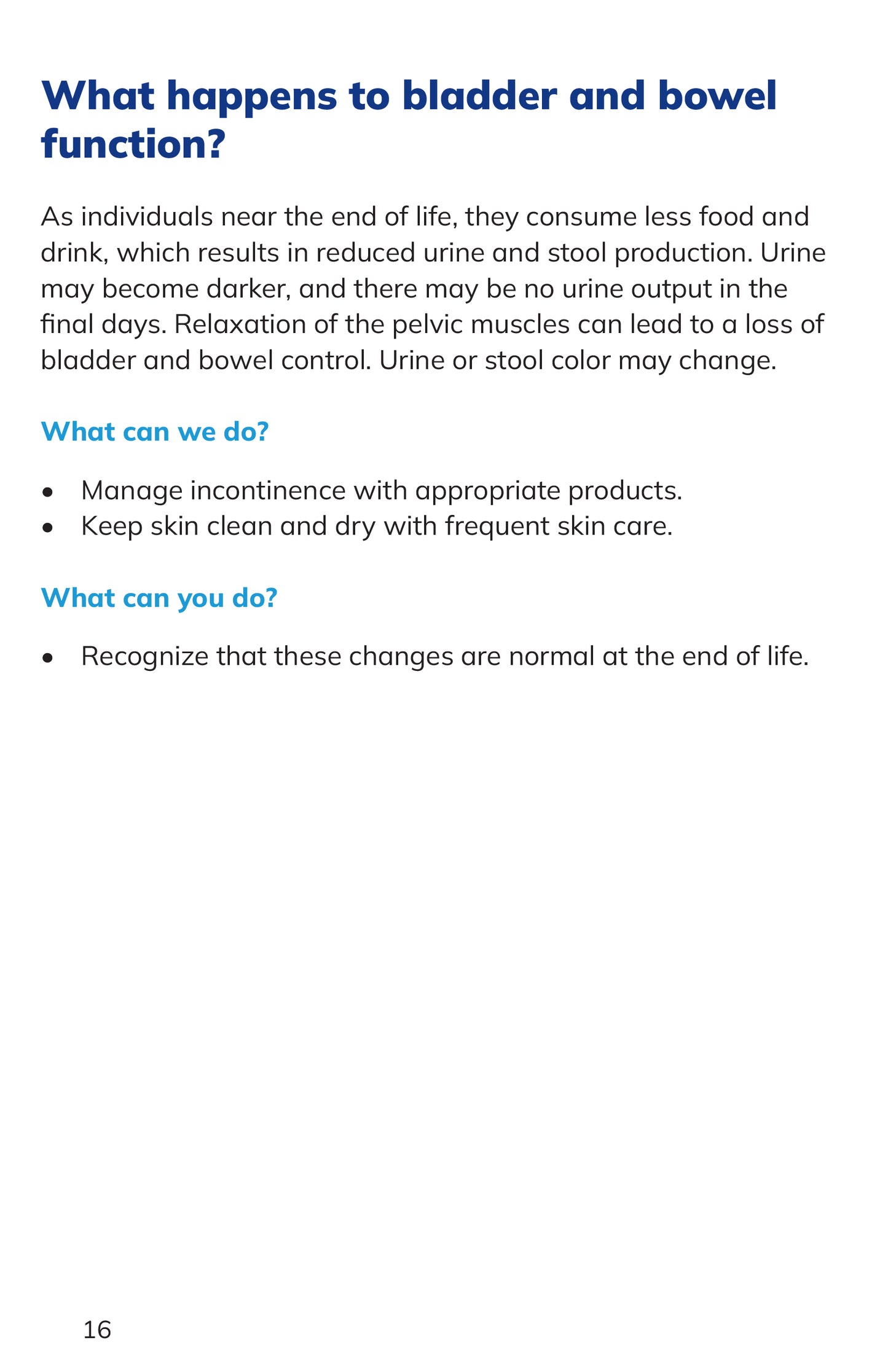 Extendicare End of Life Booklet