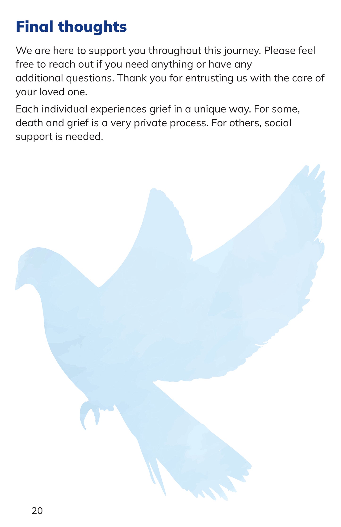 Extendicare End of Life Booklet