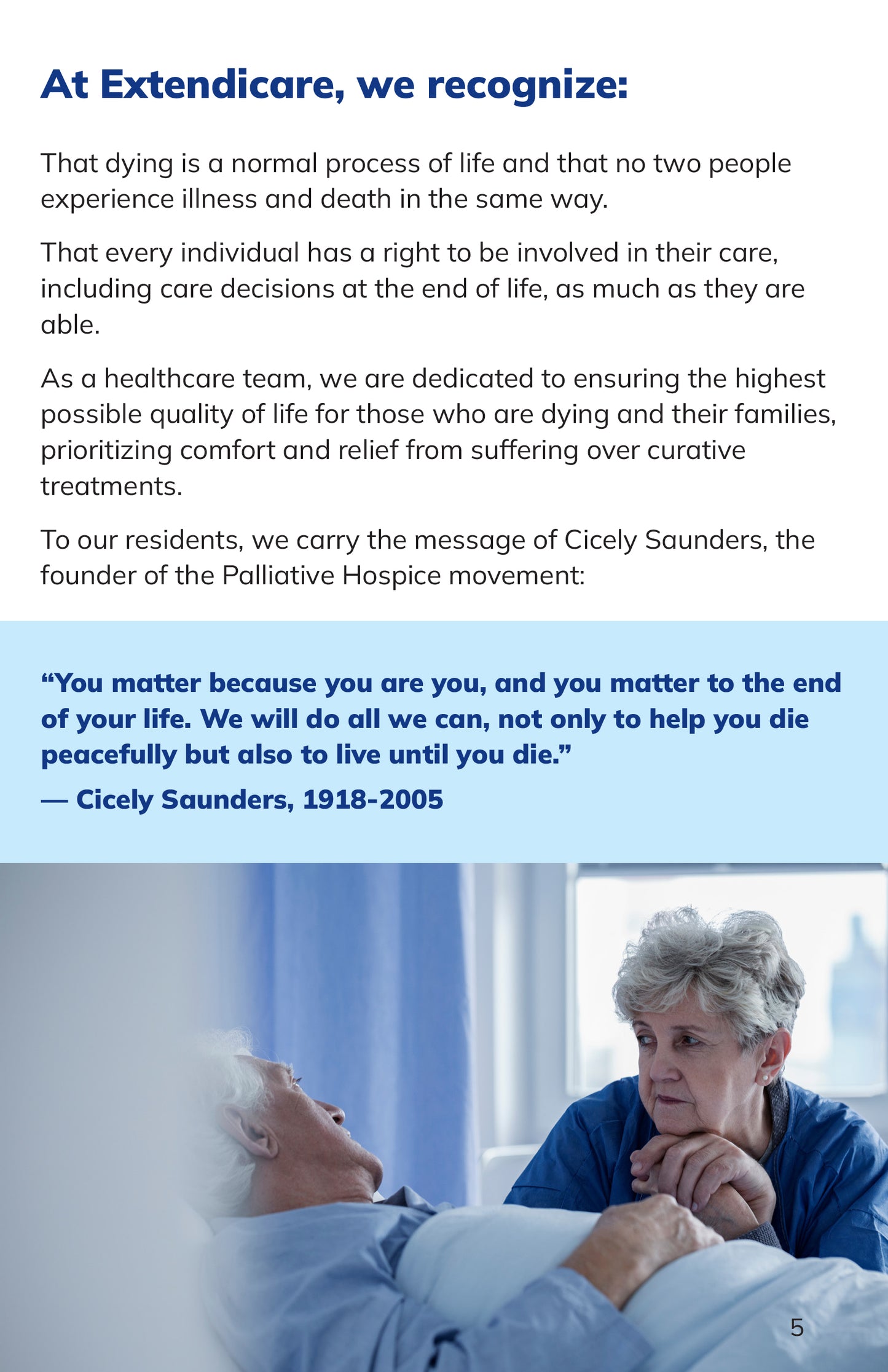 Extendicare End of Life Booklet