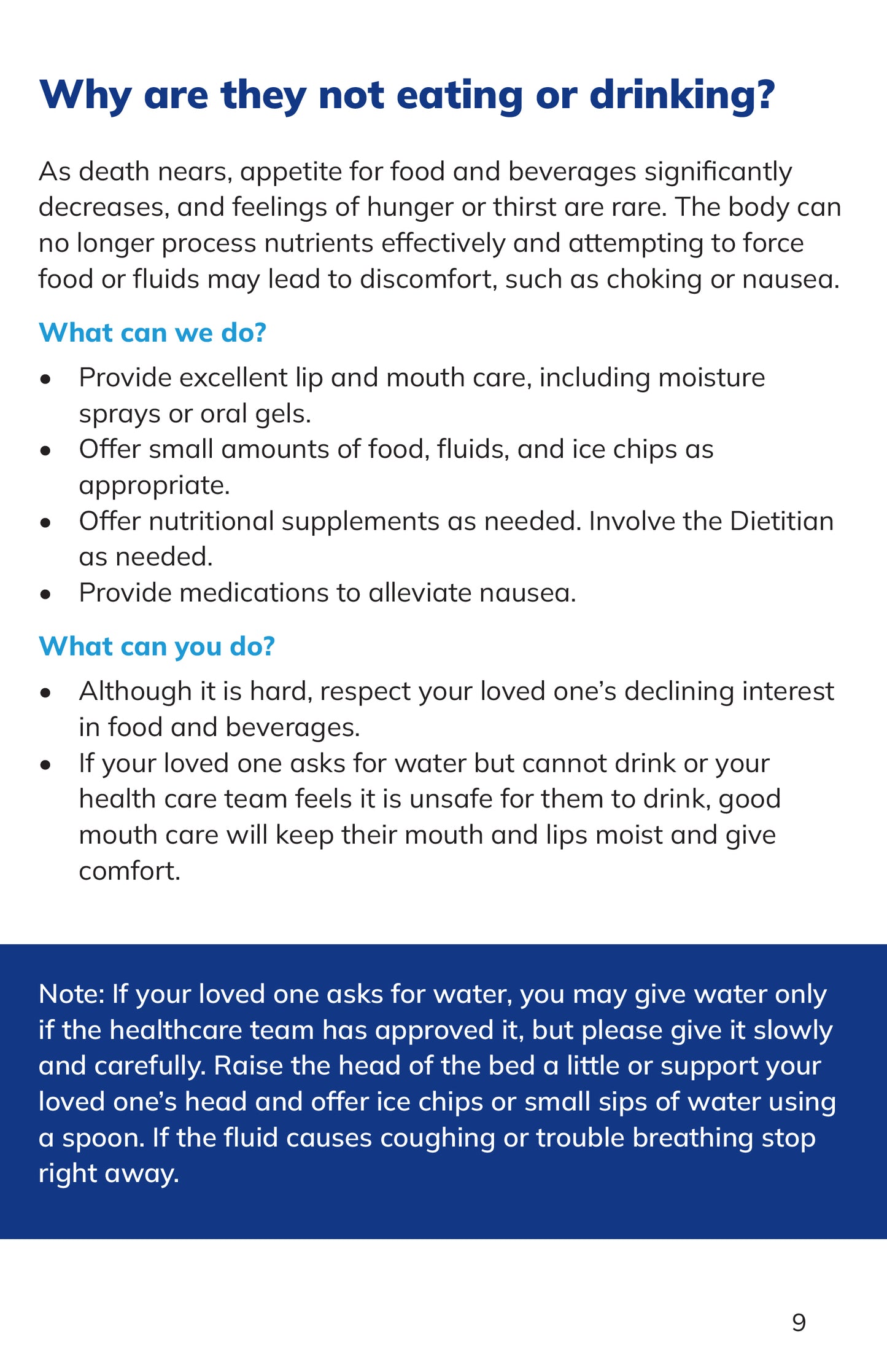 Extendicare End of Life Booklet