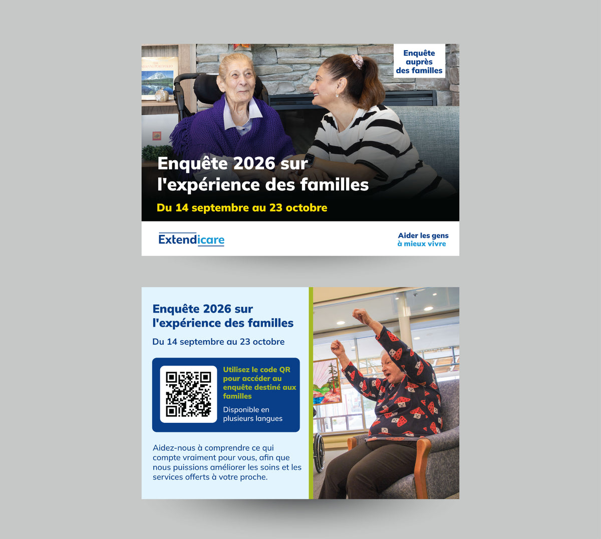 Family Survey Postcards