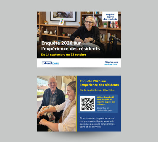 Resident Survey Postcards