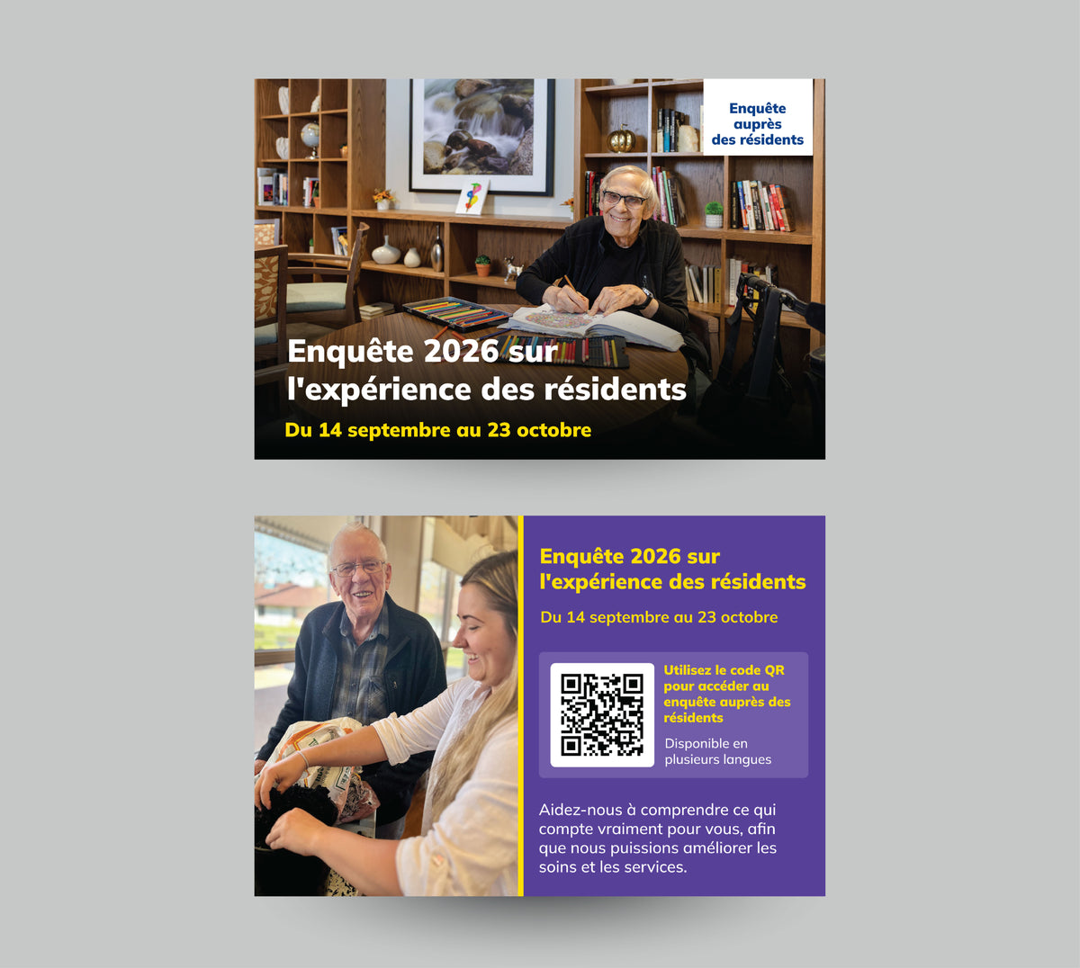 Resident Survey Postcards