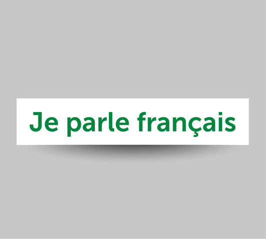 White Spruce Bilingual Stickers