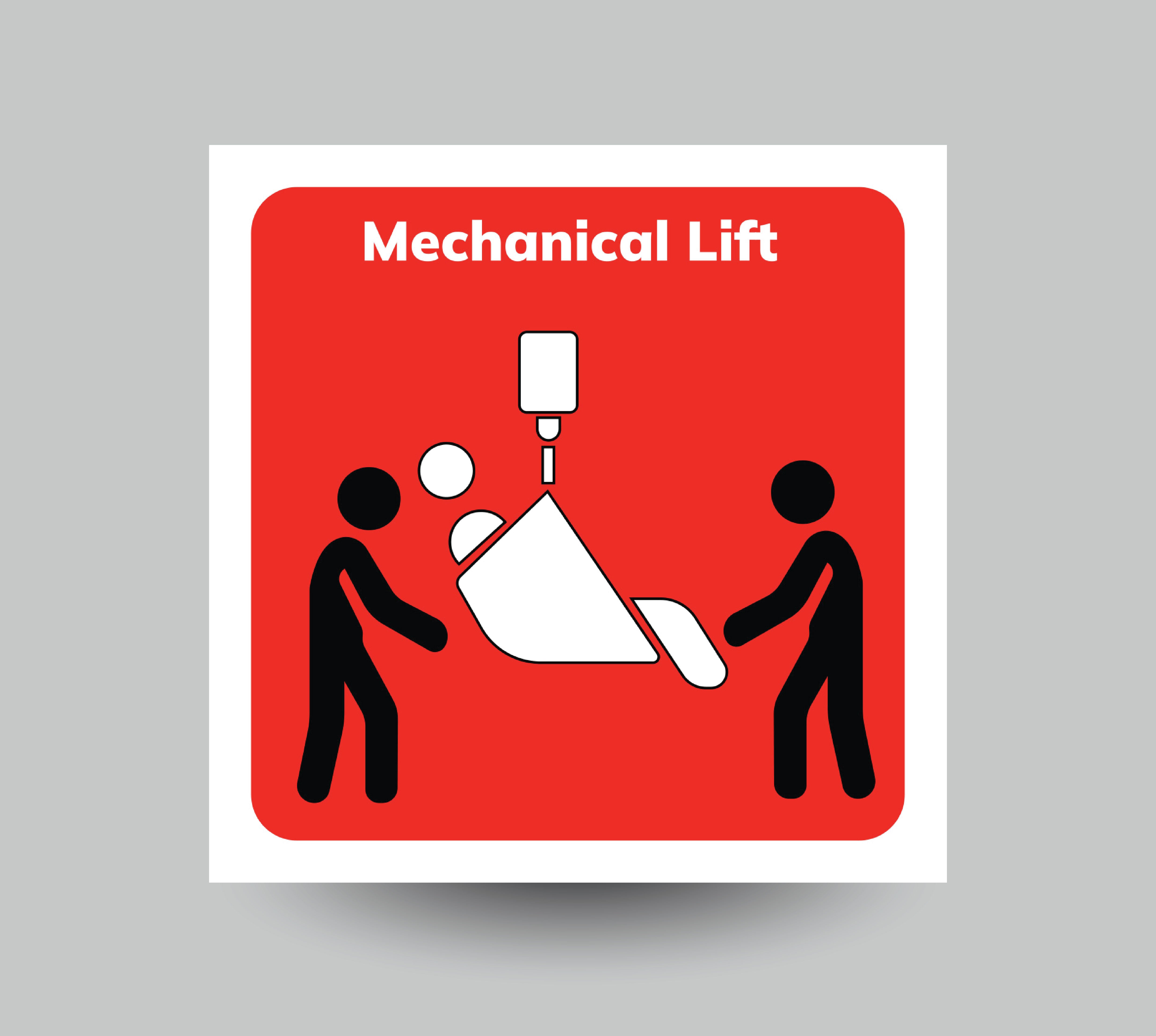 Mechanical Lift Sticker – Extendicare Print Shop