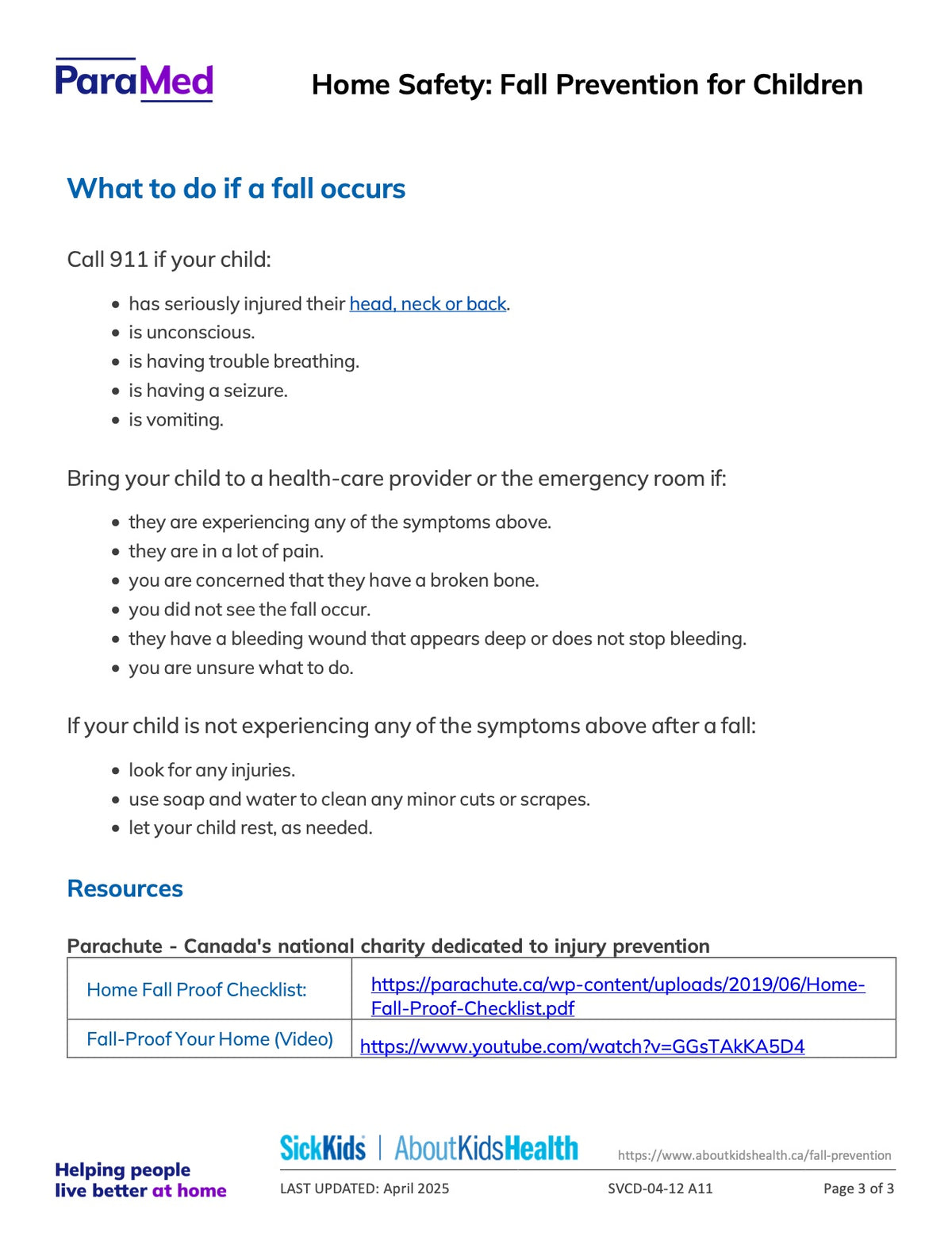 PEDS-3-5-NES - Pediatric Bundle (ages 3 to 5 yrs) for Non-Electronic Sites