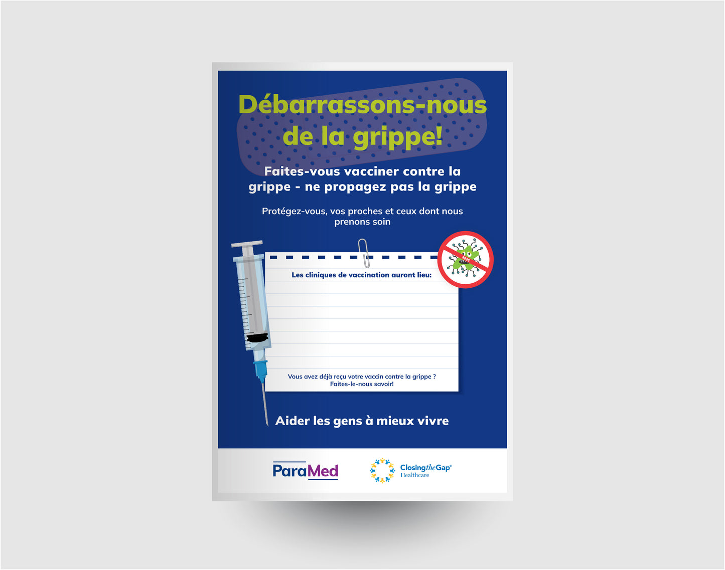 ParaMed Flu 13"x19"Poster