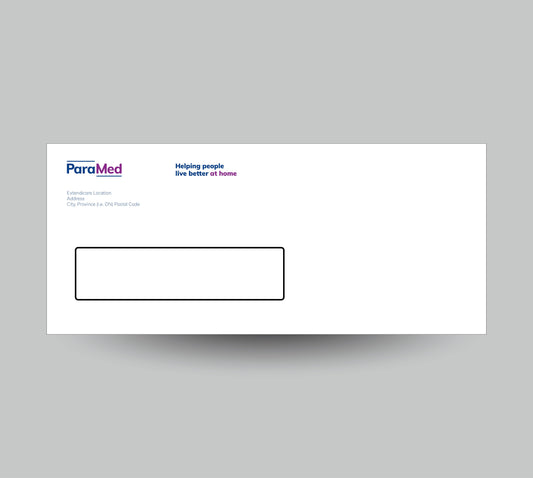 ParaMed No. 10 Windowed Envelopes